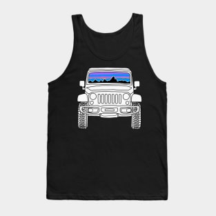 Sunset Vehicle Tank Top